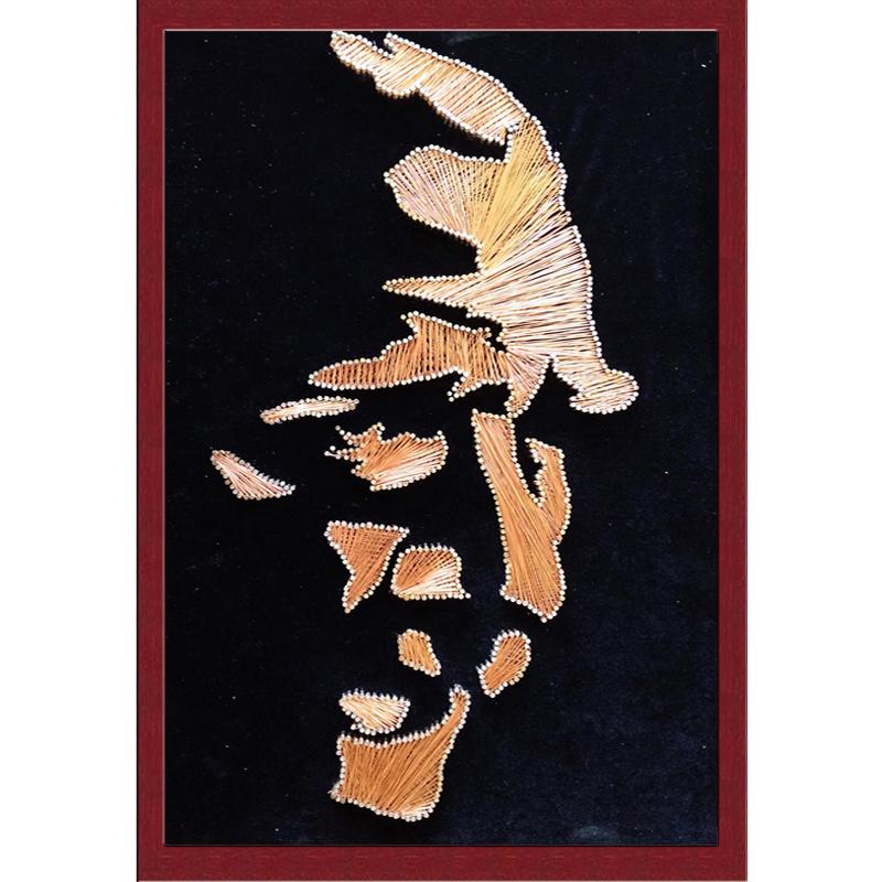 Atatürk Silüet Tablo